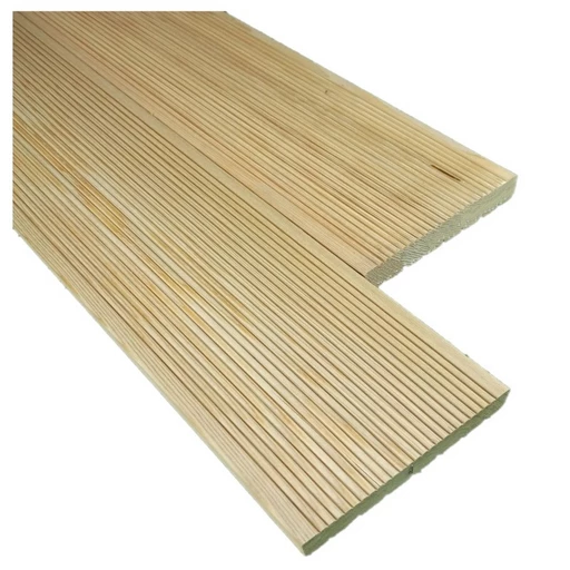 Доска террасная лиственница вельвет 28*142*4000, сорт А (0,568м2)